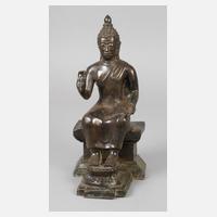 Bronzeplastik Buddha111