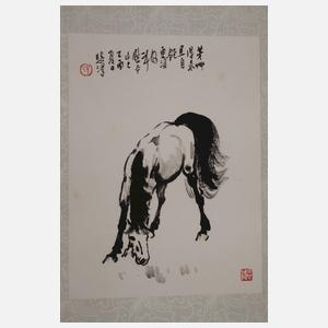 Acht Tuschezeichnungen