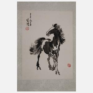 Acht Tuschezeichnungen