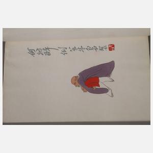 Mappe mit gebundenen Farbholzschnitten