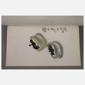 Mappe mit gebundenen Farbholzschnitten