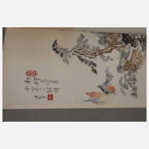 Mappe mit gebundenen Farbholzschnitten