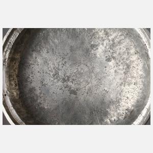 Bunzlau Bierkrug Soldatenmotiv