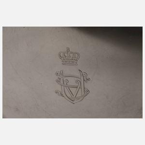 Silberteller Unteroffiziersschule Marienberg