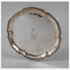 Silberteller Unteroffiziersschule Marienberg