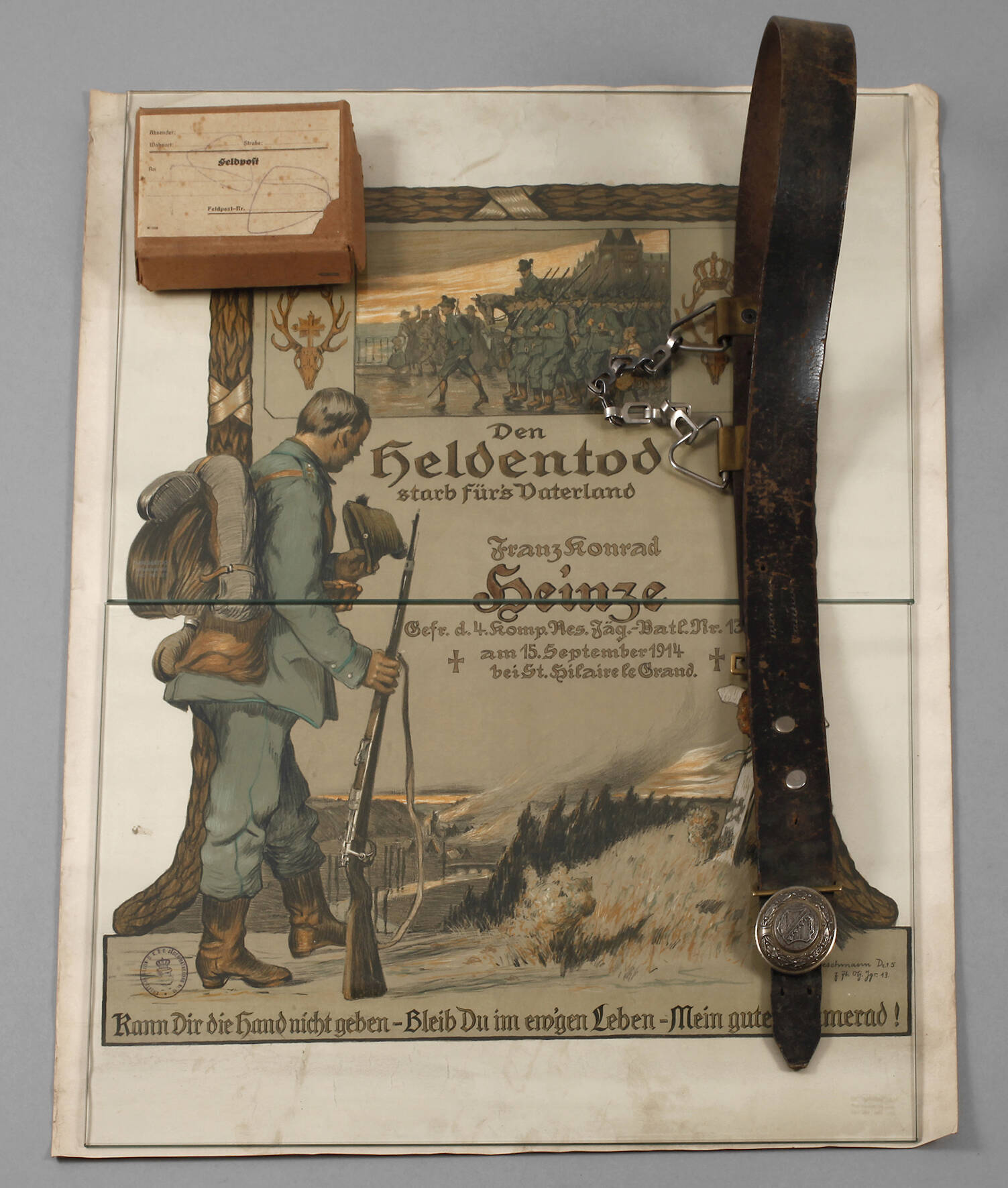 Nachlass Sachsen 1. Weltkrieg