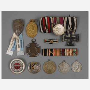 Konvolut Orden/Abzeichen 1. Weltkrieg