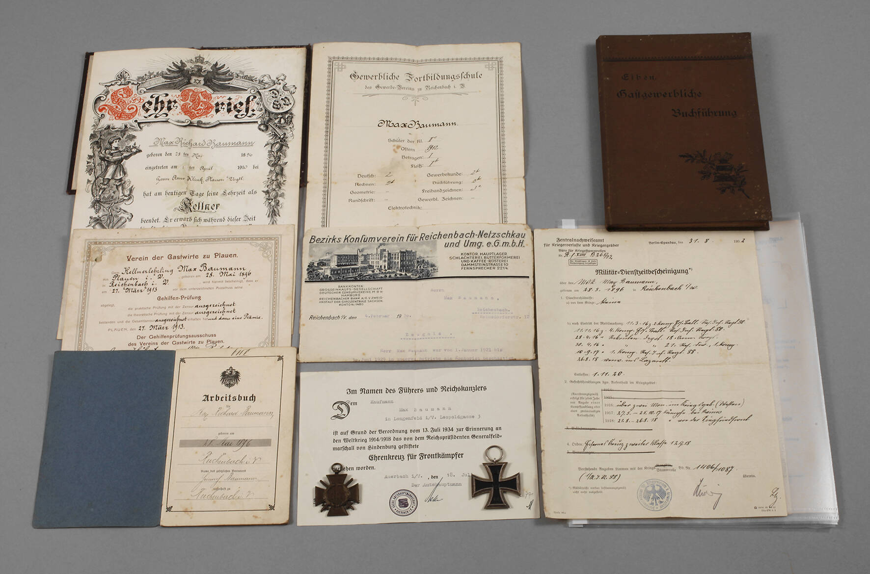 Nachlass 1. Weltkrieg