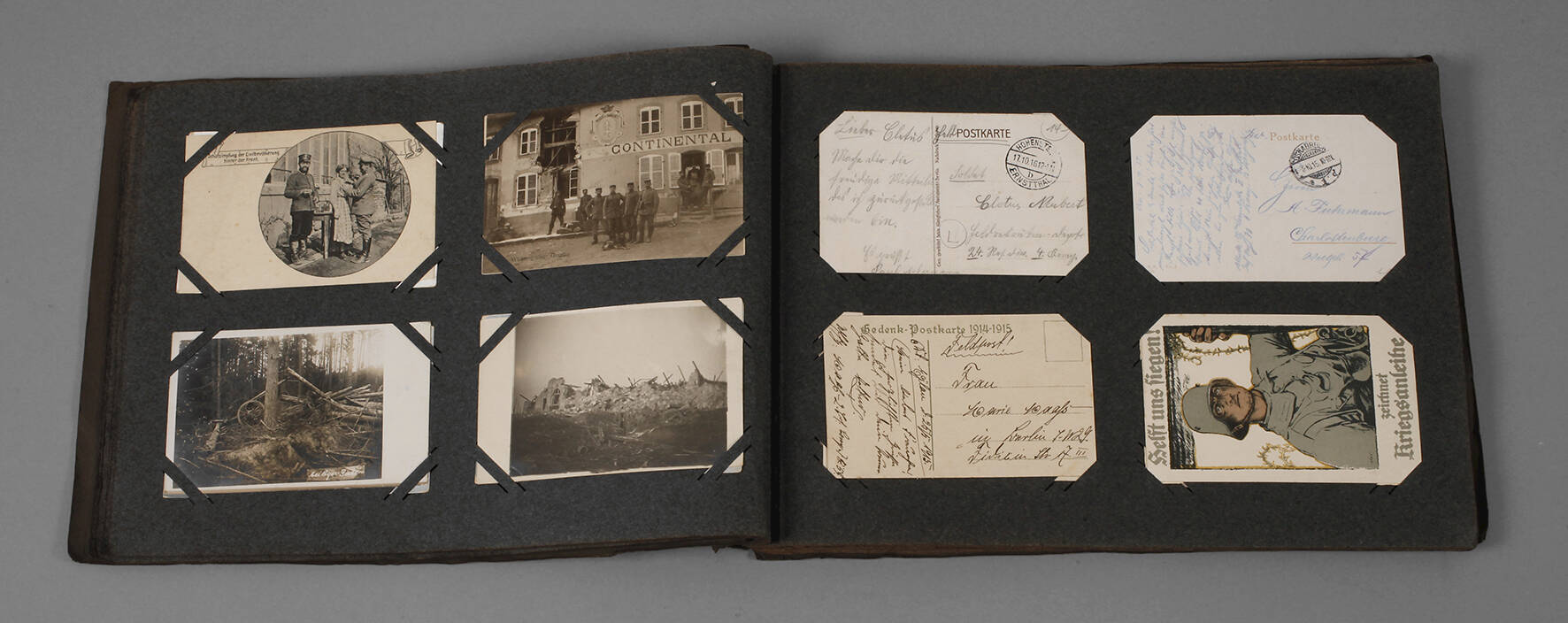 Postkartenalbum 1. Weltkrieg