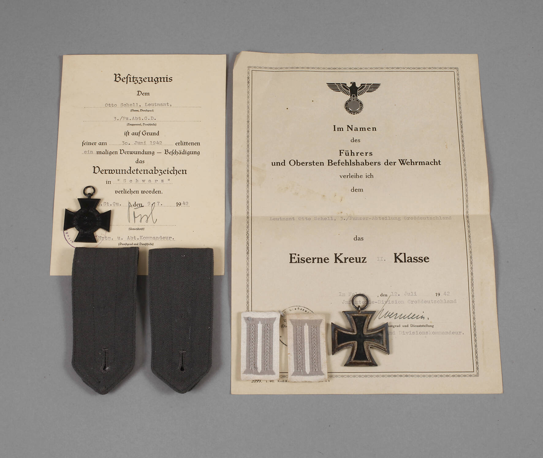 Nachlass 2. Weltkrieg