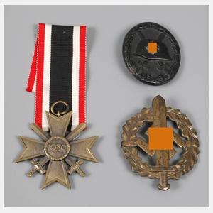 Konvolut Auszeichnungen 2. Weltkrieg