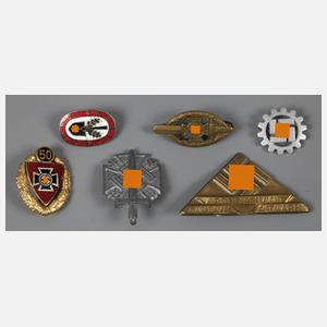 Konvolut Kleinabzeichen NS-Zeit