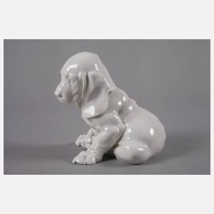 Allach ”Junger Dackel, sitzend”