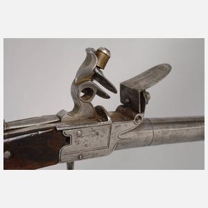 Steinschloss-Taschenpistole