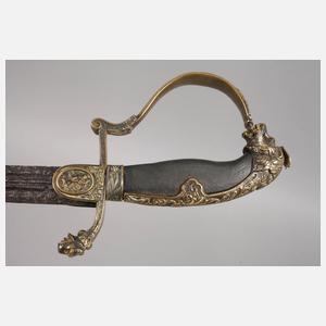 Interims-Löwenkopfdegen Sachsen