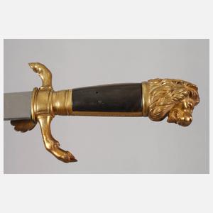 Löwenkopf-Hirschfänger