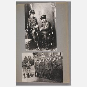 Sammlung Portraitfotografien russisches Militär vor 1917