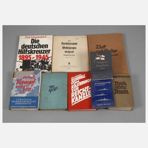 Konvolut militaristische Literatur
