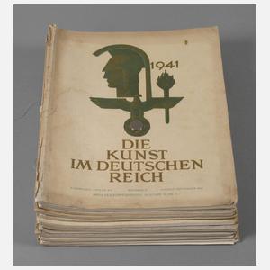 Konvolut "Die Kunst im Deutschen Reich"