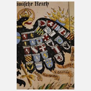 Quaternionenadler als Fliesenbild