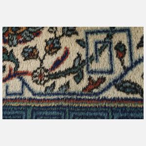 Knüpfteppich mit Chinoiserie