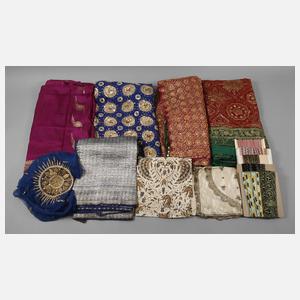 Großes Konvolut Saris