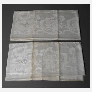 Zwei Tafeltücher Jugendstil