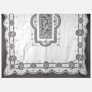 Prächtige Handarbeits-Zierdecke