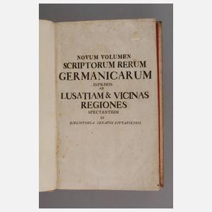 Scriptores rerum Lusaticarum