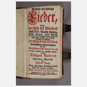 Erbauungsbüchlein mit Schmuckmontierung