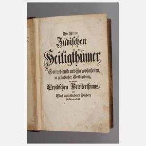 Die alten jüdischen Heiligthümer