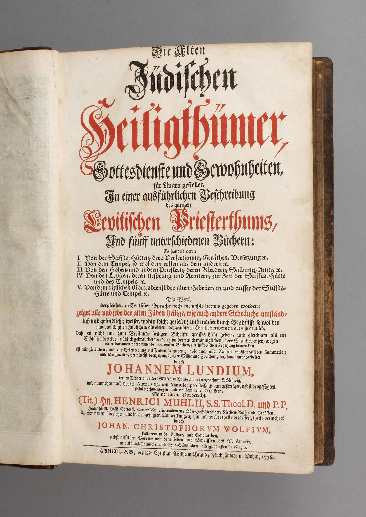 Die alten jüdischen Heiligthümer