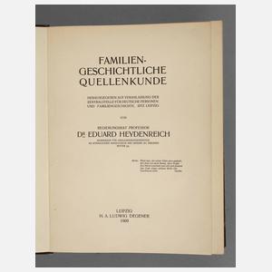 Familien-Geschichtliche Quellenkunde