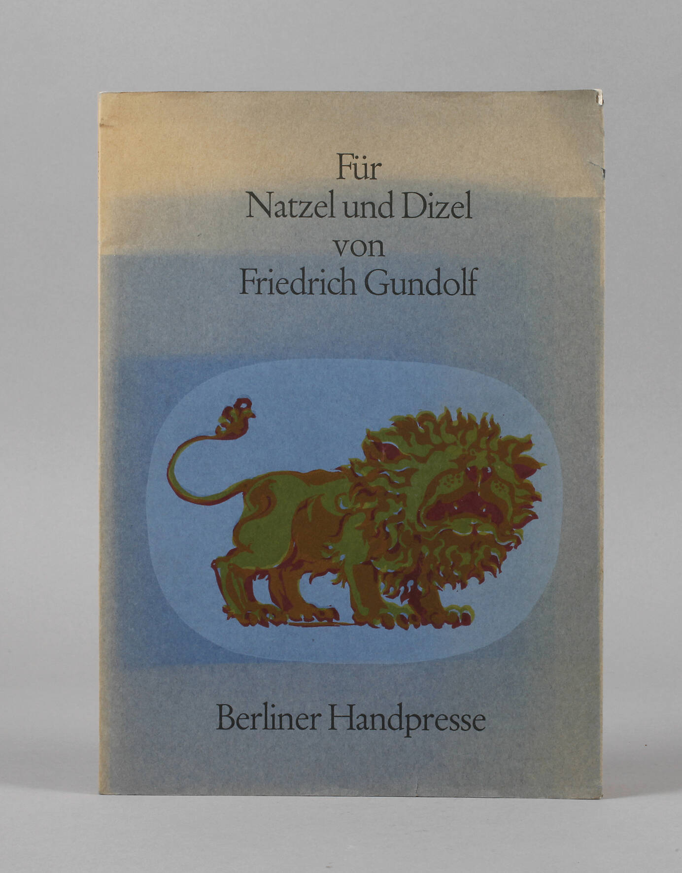 "Für Natzel und Dizel"