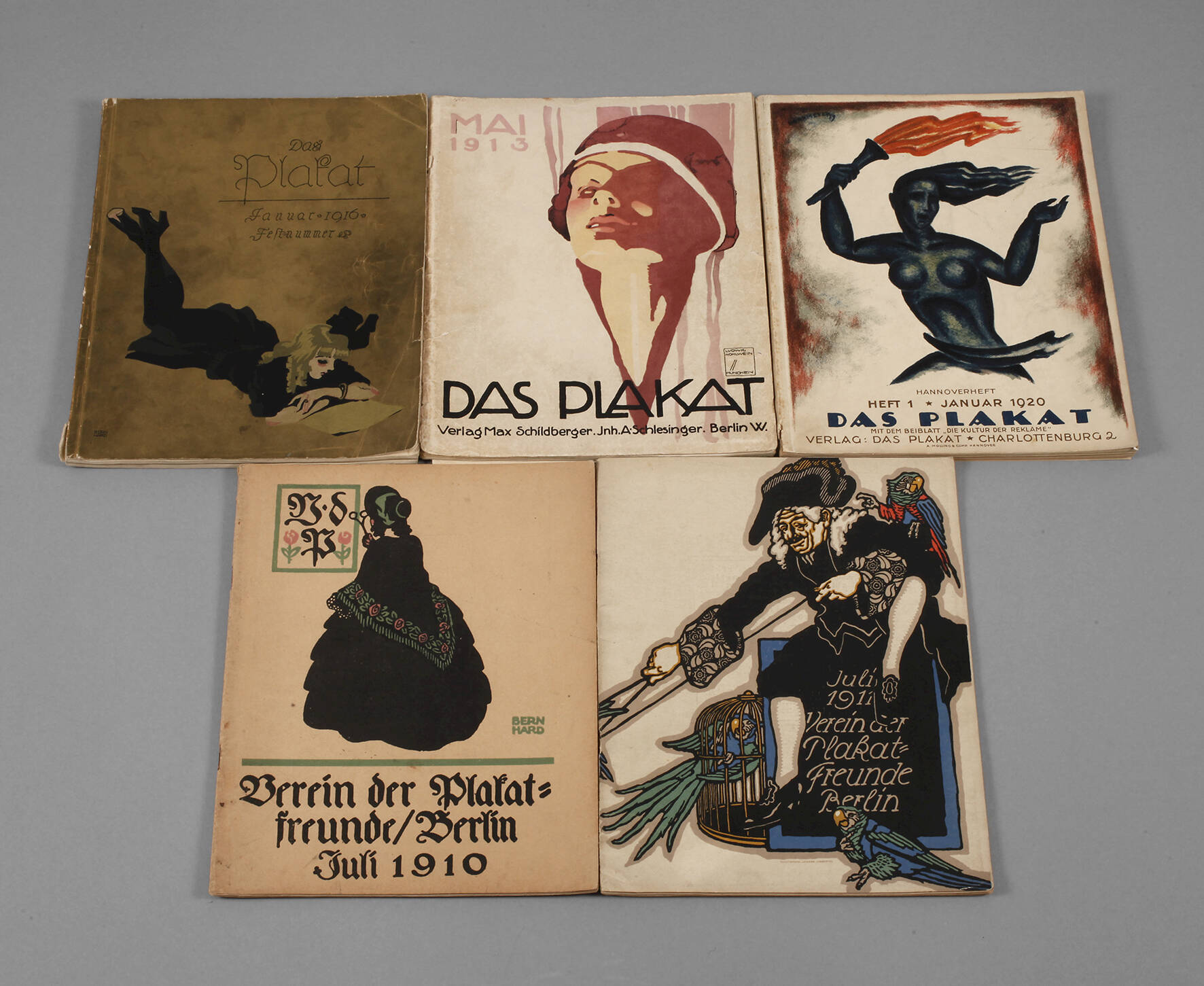 Konvolut "Das Plakat"