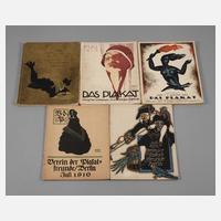 Konvolut "Das Plakat"111