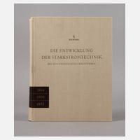 Die Entwicklung der Starkstromtechnik111