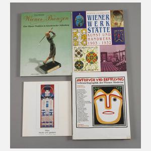 Konvolut Kunstliteratur Wiener Kunsthandwerk