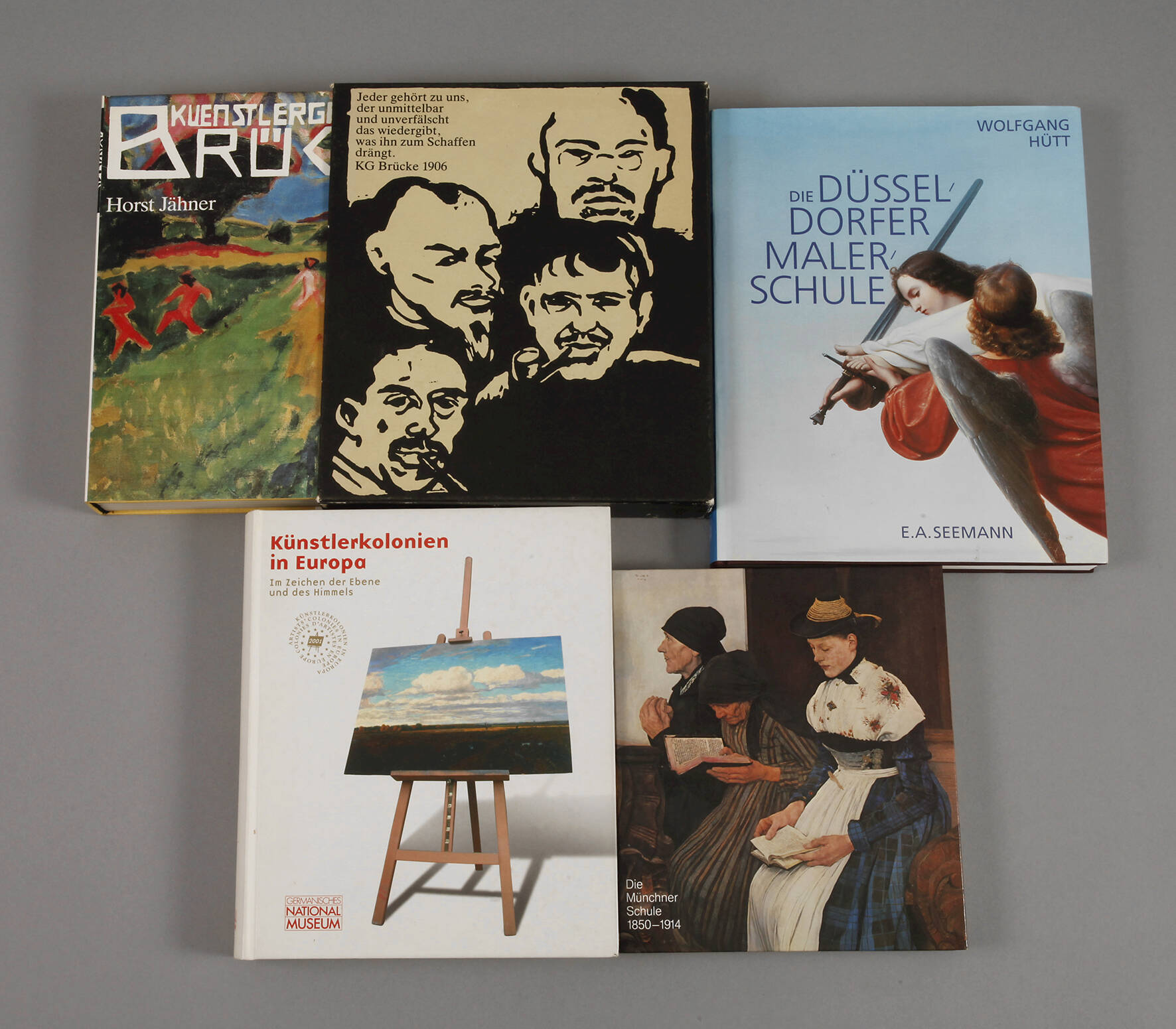 Konvolut Kunstliteratur Malerschulen