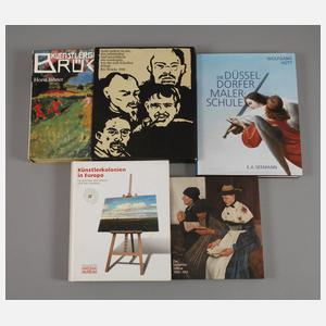 Konvolut Kunstliteratur Malerschulen