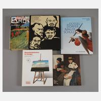 Konvolut Kunstliteratur Malerschulen111