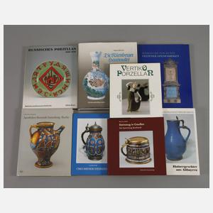 Konvolut Kunstliteratur Keramik/Porzellan