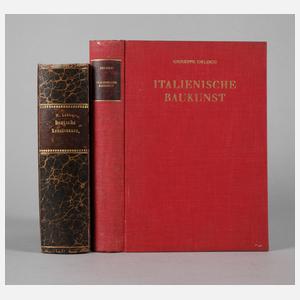 Zwei Bände Baukunst der Renaissance