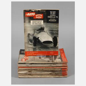 Konvolut "Das Auto, Motor und Sport"
