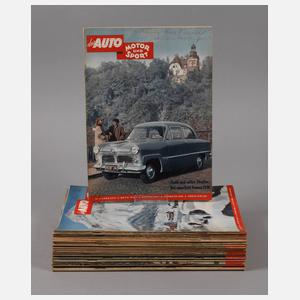 Konvolut "Das Auto, Motor und Sport"