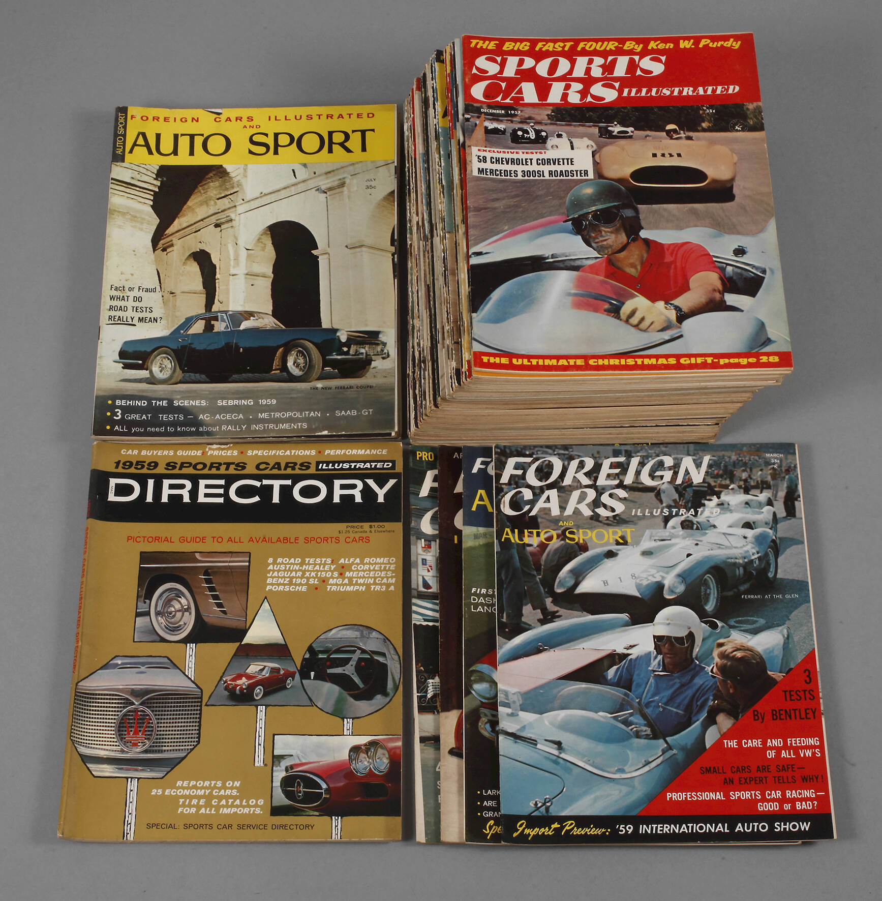 Konvolut "Sports Cars illustrated"