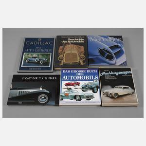 Konvolut Automobilbücher