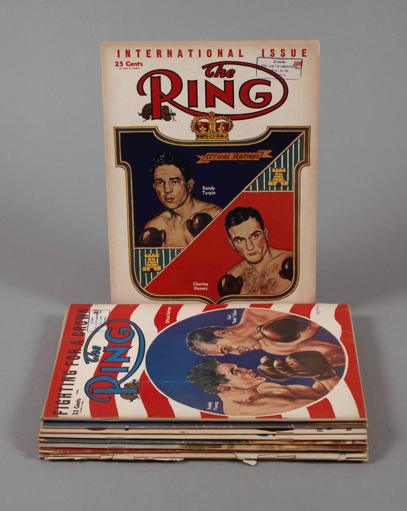 Konvolut Boxerzeitschrift "The Ring"