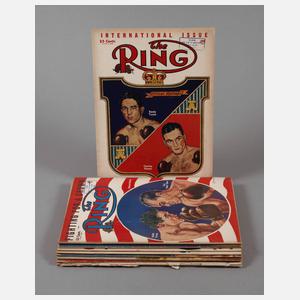 Konvolut Boxerzeitschrift "The Ring"