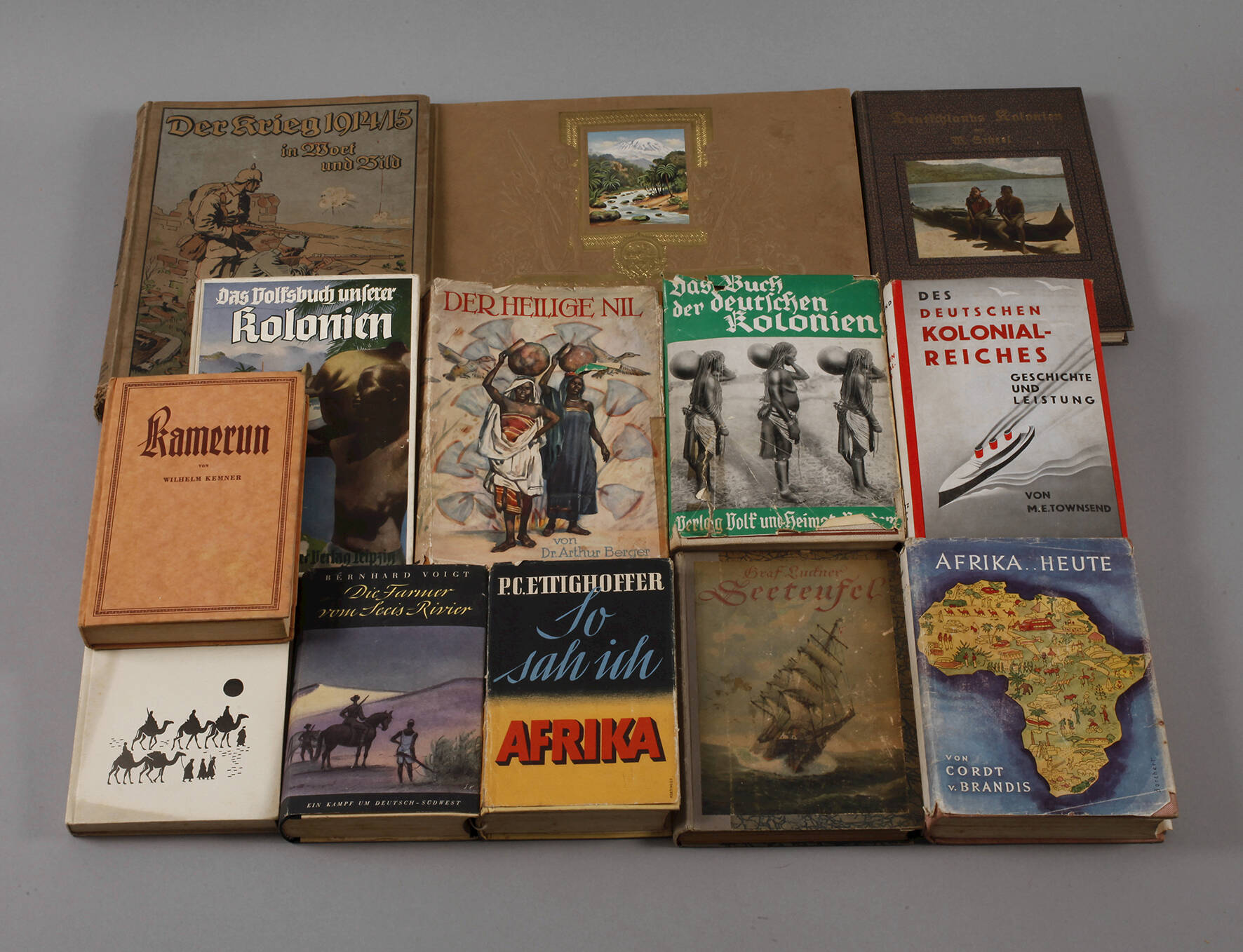 Konvolut Kolonialliteratur